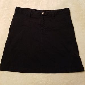 Athleta Black Skorts size 8 Women's